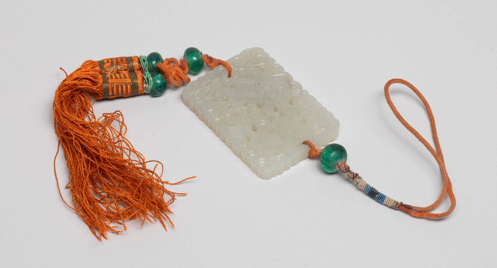 Chinese White Jade Plaque (1 of 10)