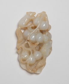 Chinese Russet White Jade Pendant