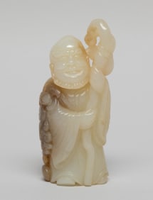 Chinese Russet White Jade Luohan