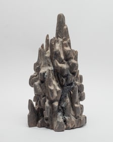 Large Chinese Export Agarwood Sculpture