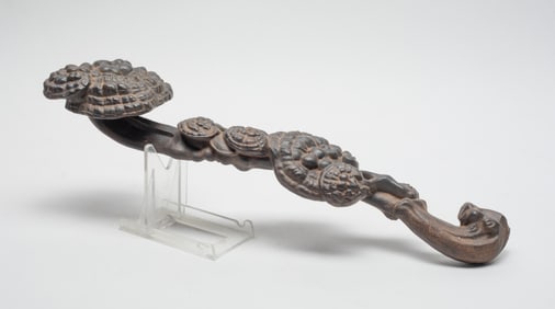 Chinese Export Agarwood Sculpture Ruyi