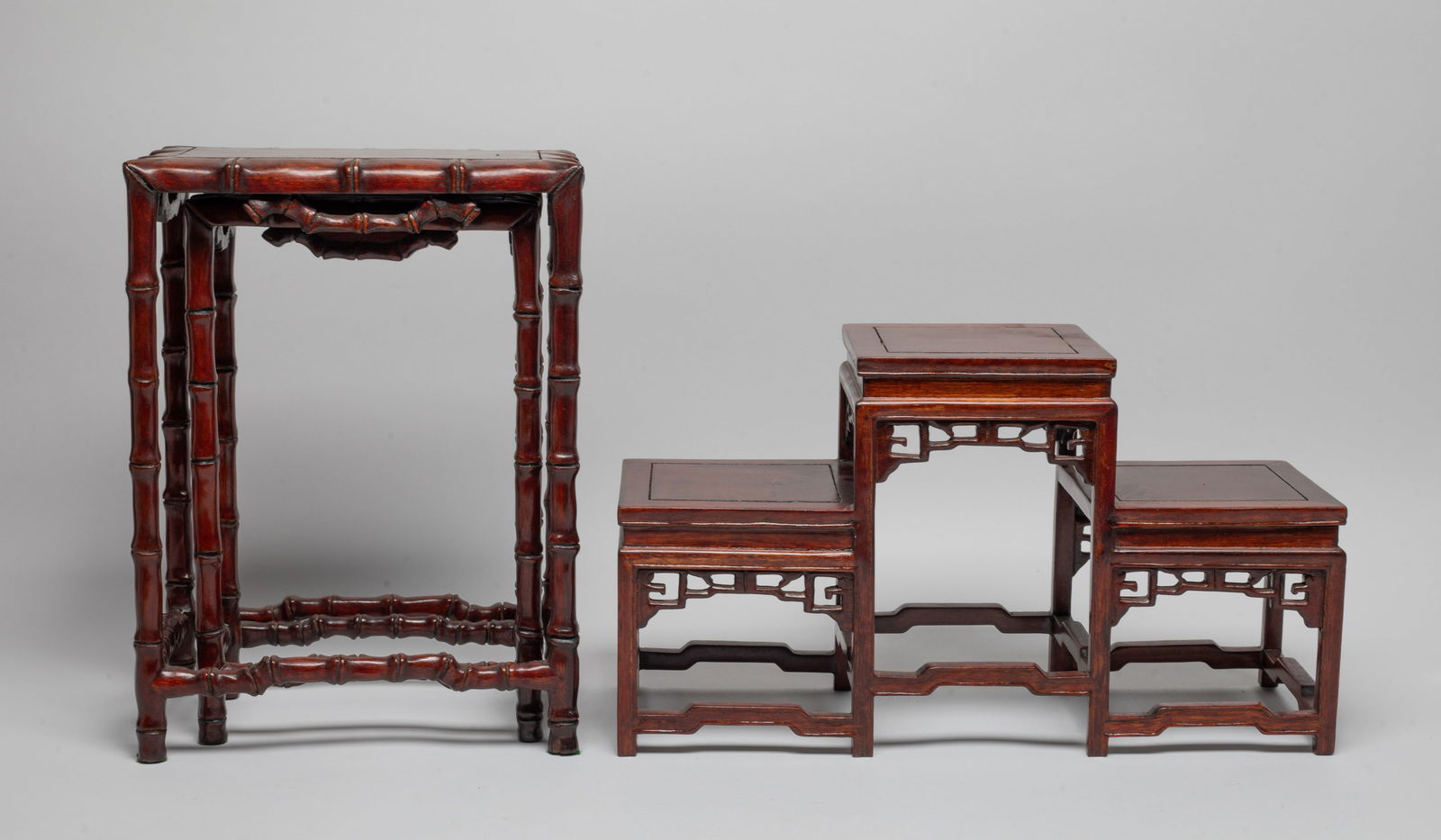 Estate Chinese Export Wood Stands (1 of 12)