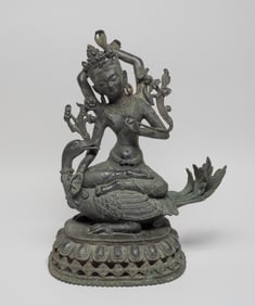 Estate Chinese/ Tibetan Bronze Buddha