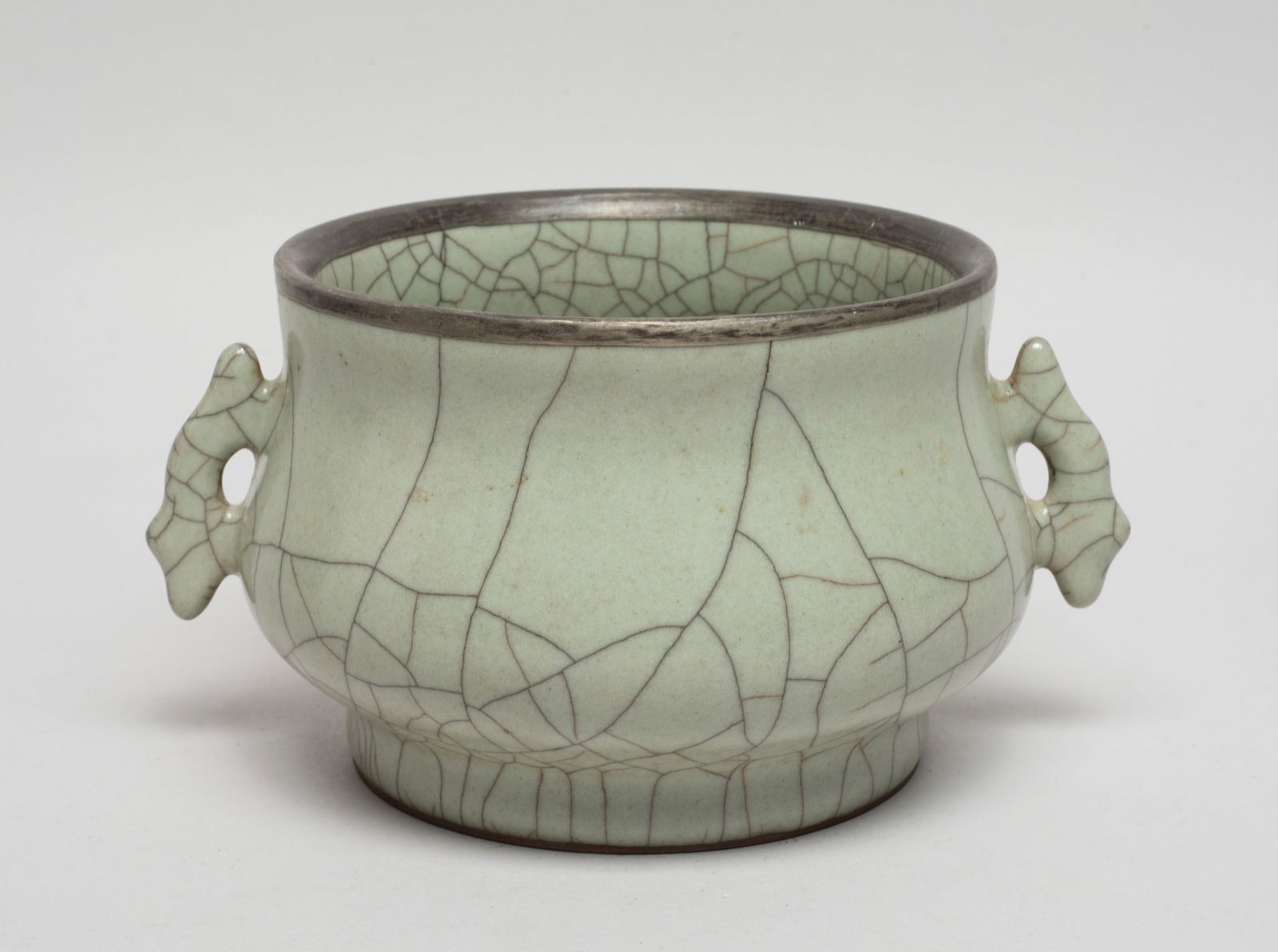 Chinese Ge Ware Porcelain Censer (1 of 10)