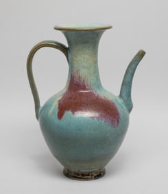 Estate Large Chinese Jun Ware Porcelain Pot