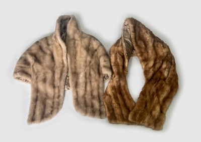 Two American Mink Like Jacket