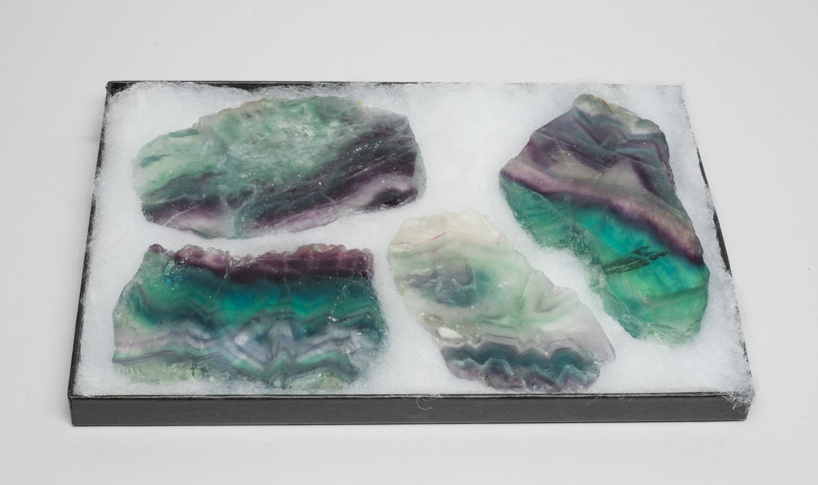 Collectible Rainbow Fluorite Slab Sculptures (1 of 11)