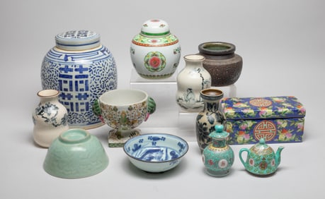Large Set Chinese Export Porcelains