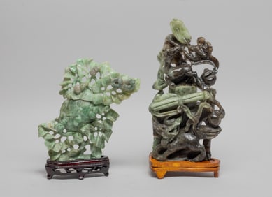 Estate Chinese Jade/ Stone Sculptures