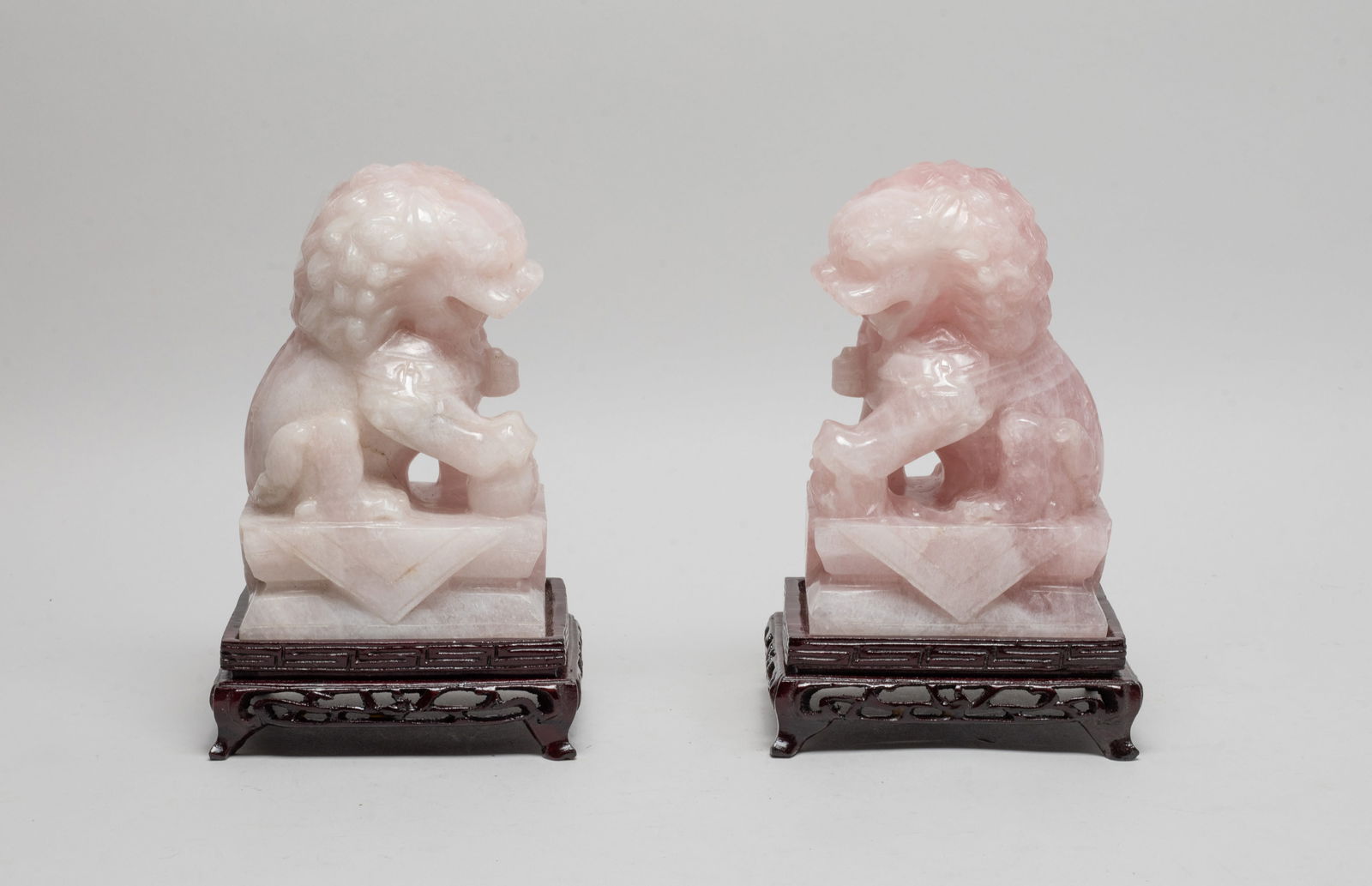 Two Chinese Rose Quartz Sculptures (1 of 12)