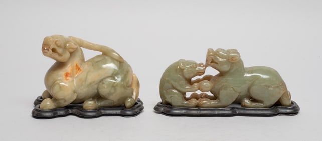 Two Chinese Hard Stone Sculptures