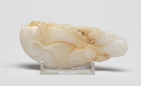 Chinese Russet White Jade Fish