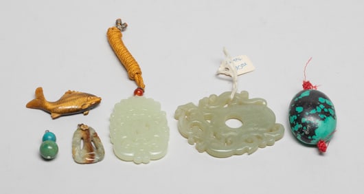 Estate Chinese Jade & Gemstones
