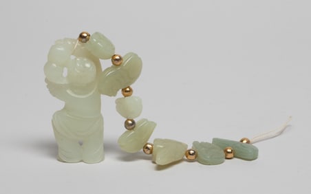 Chinese Export Jade Pendants