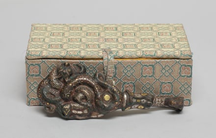 Chinese Gilt Bronze Belt Buckle