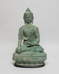 Estate Chinese Bronze Buddha