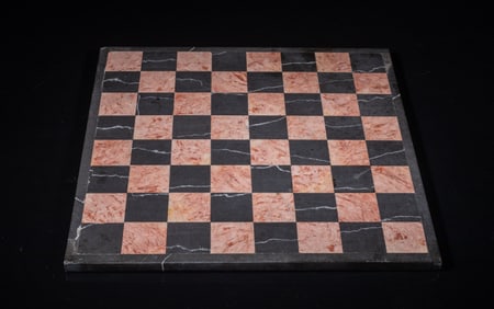 Vintage Marble Chess Board