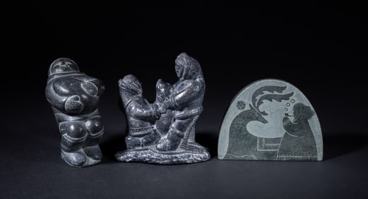 Collectible Set Inuit Sculptures