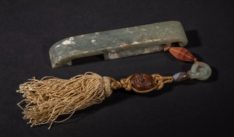 Chinese Jade Sword Holder