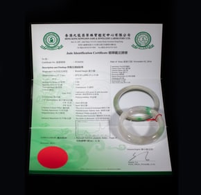 Chinese Jade Jadeite Bangle