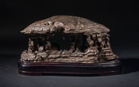 Chinese Export Scholar Stone