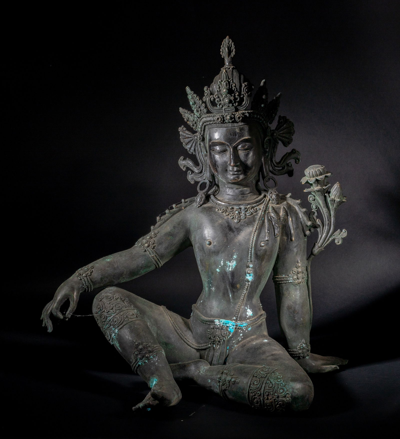 Large Chinese Exprot Bronze Sculpture of Buddha (1 of 17)