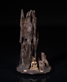 Chinese Agarwood Table Sculpture