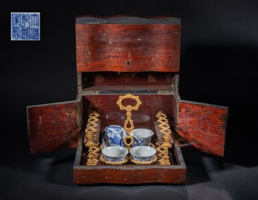 Chinese Export Porcelain Drinking Sets