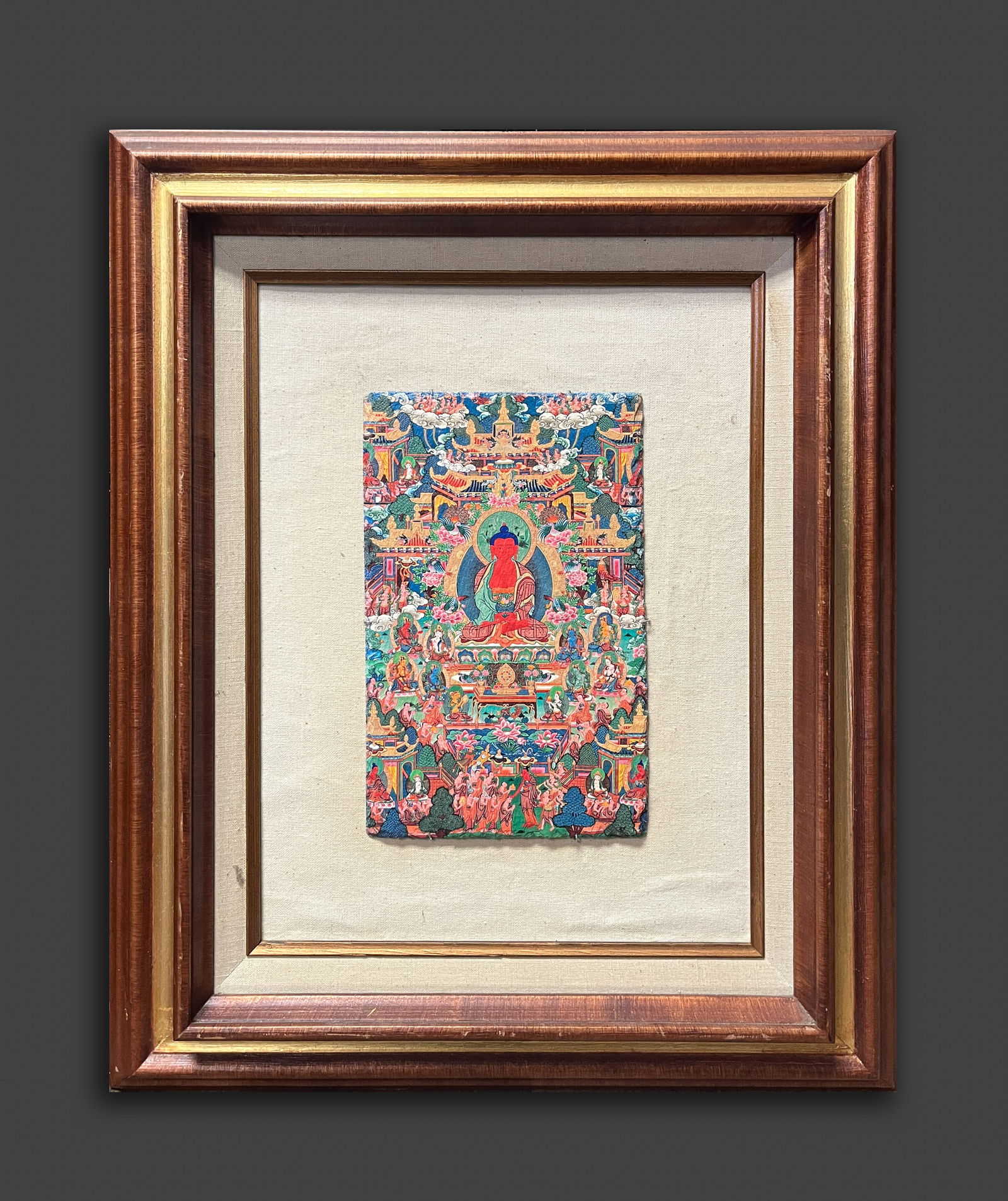 Chinese/ Tibetan Tangka on Stone (1 of 12)