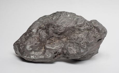 Estate Large Iron Meteorite Like Stone Sculpture