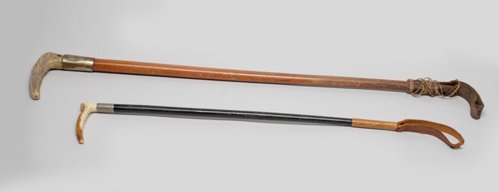 Two Antique/ Vintage Horse Whip