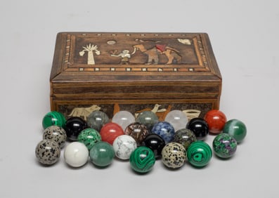 Ruby, Malachite, Crystal & Gemstone Balls