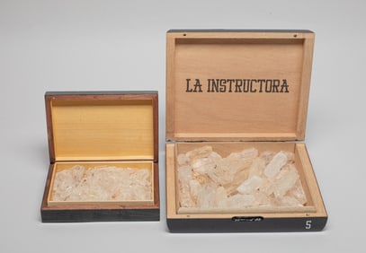 Estate Large Set Rock Crystal Points