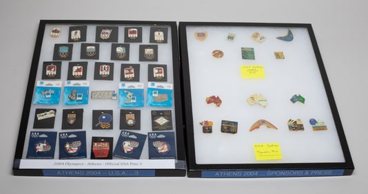 2004 Athens Olympics Official Enameled Pins