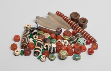 Estate Chinese / Tibetan Beads Collection