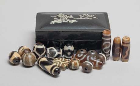 Estate Chinese / Tibetan Beads Collection