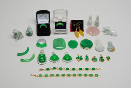 Estate Large Set Chinese Jewelry