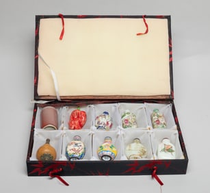 Collectible Chinese Export Snuff Bottles