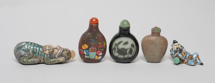 Estate Large Set Chinese Snuff Bottles