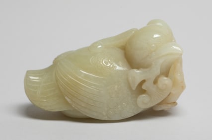 Chinese Russet Jade Table Sculpture