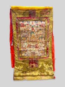 Chinese Wall Hanging Tangka