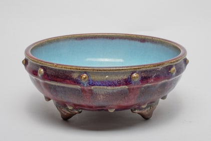 Chinese Jun Type Porcelain Brush Washer