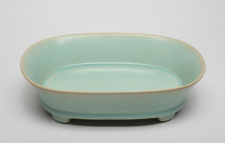 Estate Chinese Ru Type Porcelain Washer