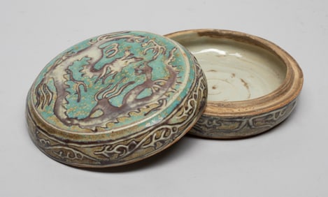 Chinese Export Porcelain Ink Box