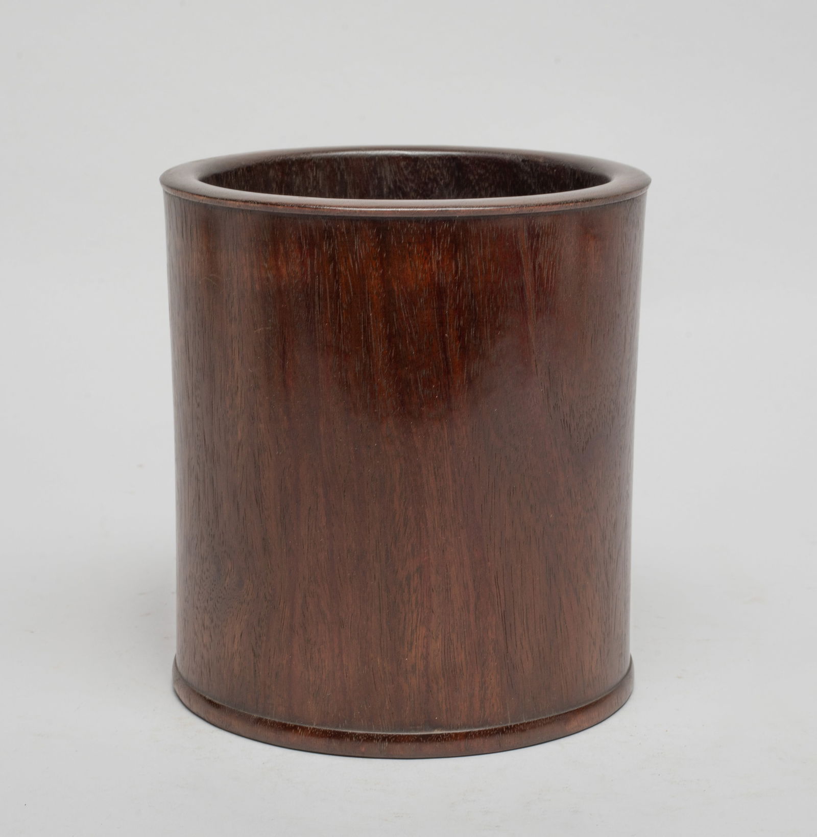 Chinese Export Wood Brush Pot (1 of 10)