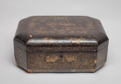 18-19th Chinese Lacquer Large Box