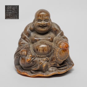Chinese Export Sculpture of Buddha