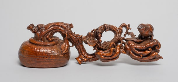 Chinese Boxwood Table Sculpture
