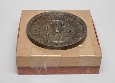 Large Chinese Bronze Mirror