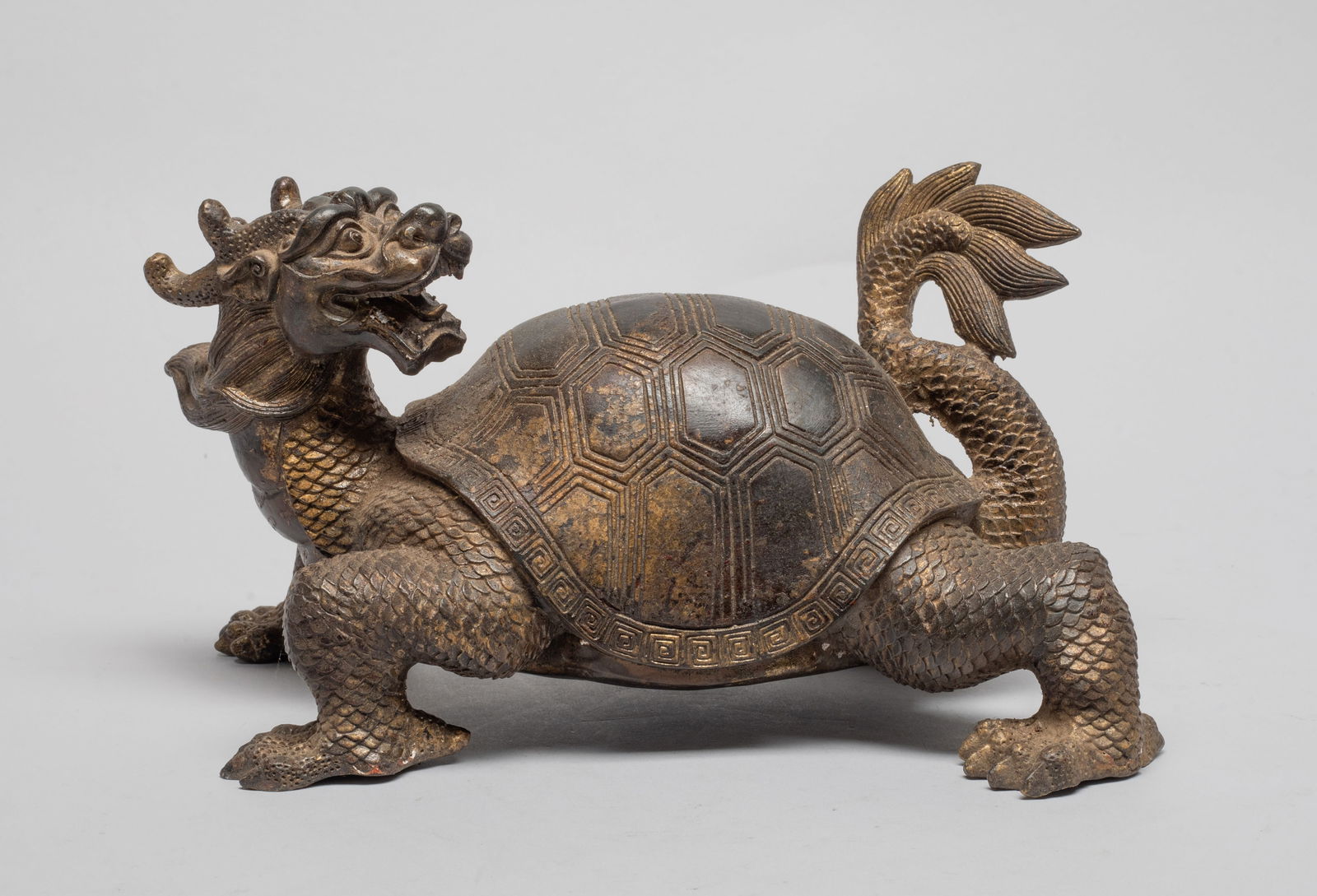 Estate Chinese Bronze Large Table Sculpture (1 of 12)